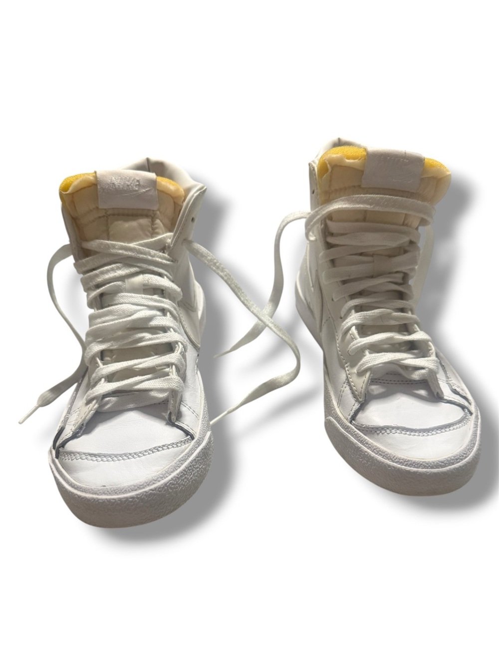 Nike Blazer Mid 77 Vintage White Sneaker CZ1055 Leather High Top Womens Size 7